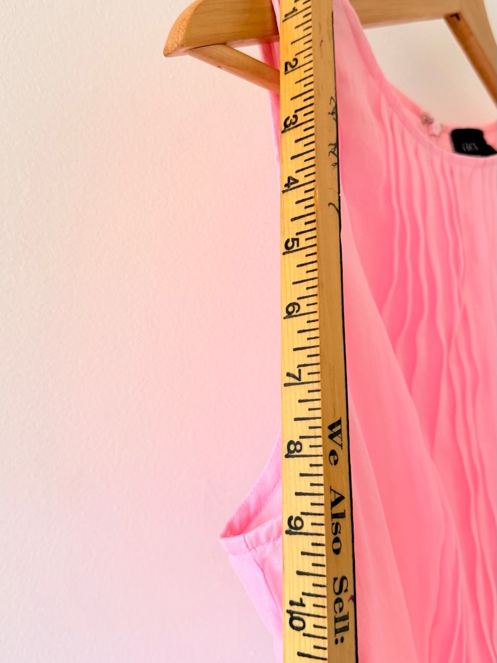 Vici Light Pink Pleated Sleeveless Dress - Picture 8 of 16